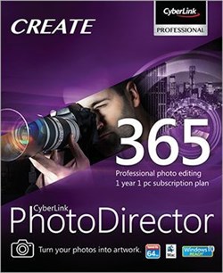 CyberLink Corporation CyberLink PhotoDirector (подписка на 1 год), для версии Win 960385392