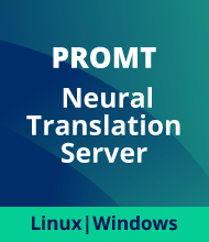 PROMT Neural Translation Server, Лицензия, рег (номер ПО 15703, Комплектация: Intranet Edition, англо-русско-английский, Linux, 12 месяцев) 1949222417