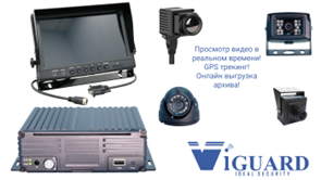 Комплект видеонаблюдения ViGUARD с тепловизором online 4-х канальная линейка 554247814