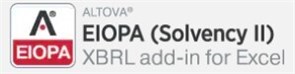 Altova® EIOPA, Solvency II 2026 Basic Edition XBRL Add-in for Excel (лицензия), Concurrent Users (20 пользователей) 811957650