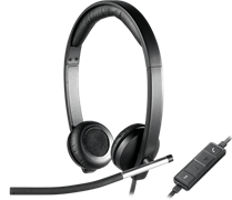 Гарнитура Logitech H650e, цвет черный 1346236883