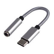 Адаптер JACK3.5MM(F)/TYPE-C(M) 00-00027481 0.1M WHITE GOPOWER 1903119881