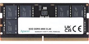 Оперативная память Apacer DDR5 16GB, AS16GHB48CTBBGH, RTL 583703381