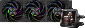 Кулер Процессорный PCCooler жидкостная система охлаждения DT360 ARGB Display 77156271
