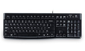 Клавиатура Logitech K120 920-002583, цвет черный EN keyboard 1793644466