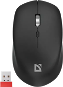Мышь Defender Velvet MB-406 52406, цвет черный 1529578597