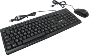 Клавиатура+мышь Gigabyte Комплект клавиатура + мышь GK-KM6300 RUR, цвет черный 66281497