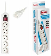 Сетевой фильтр Buro 500SH-1.8-UPS-W 1963782001