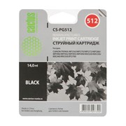 Картридж черный Cactus CS-PG512 1169473060