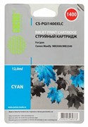 Картридж синий Cactus CS-PGI1400XLC 2081627218