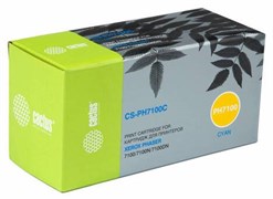 Тонер-картридж голубой Cactus CS-PH7100C 609508363