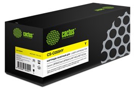 Картридж желтый Cactus CS-C055HY 1120340006