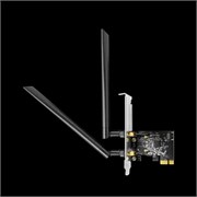 Адаптер Wi-Fi/ AC1300 Dual Band Wi-Fi PCIe Adapter, 867Mbps at 5GHz + 400Mbps at 2.4GHz,2 5dBi Antennas, Dual Brackets, Windows 10/8.1/8/7 297741111
