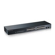 Smart L2 коммутатор Zyxel GS1900-24, rack 19&amp;quot;, 24xGE, 2xSFP, бесшумный 350925434