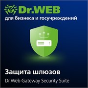 Доктор Веб Dr.Web Gateway Security Suite, Антивирус + Центр Управления лицензия на 1 год на 1 год на 14 ПК 1000004004