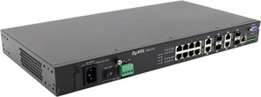 ZyXEL MGS-3712 12-port Managed Layer 2+ Metro Gigabit Switch with 4 of 12 RJ-45 connectors shared with SFP slots 777691017