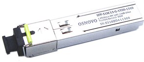 Трансивер OSNOVO SFP-S1SC13-G-1550-1310 1533536576