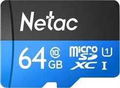 Карта памяти Netac MicroSDXC P500 Standard 64GB 1995374911