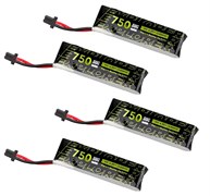 Аккумулятор Flywoo Explorer 750мАч 1S 80C LiHV (GNB27) (4 шт.) 1939731072