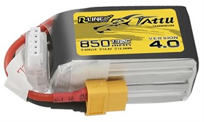 Аккумулятор Tattu R-Line V4.0 850мАч 4S 130C LiPo (XT60) 360202703