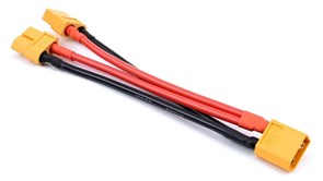 Переходник XT60 (папа) - 2xXT60 (мама) (10 см) 1157451278