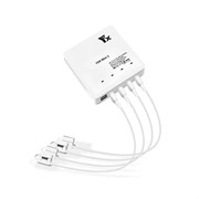 Зарядное устройство для 4 аккумуляторов DJI Mini 2 / Mini SE / Mini 2 SE, пульта и смартфона (YX) 265369954