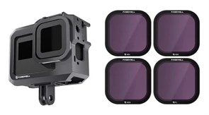 Комплект из 4 фильтров (ND4/8/16/PL) + защитный кейс для GoPro HERO8 (Standard Day) (Freewell) 193706006