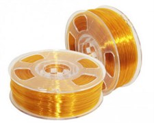 ABS GF пластик U3Print Amber Transparent Янтарь полупрозрачный (1кг) 66585663