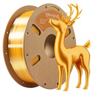 PLA Silk Gold пластик Золотистый ERYONE 1,75 мм (1кг) 806442006