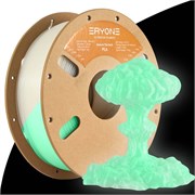 PLA пластик Luminous Glow green ERYONE Зеленый светящийся 1,75 мм (1кг) 931921295