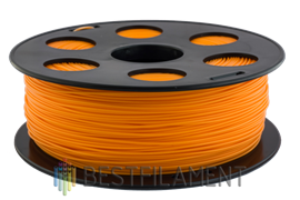 PLA пластик Bestfilament оранжевый 1,75 мм (1кг) 526282401