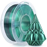 PLA пластик Sunlu Silk Dual Color Black Green (1кг) 1258619206