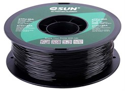 eTPU-95A пластик ESUN Black Черный 1,75 мм (1кг) 1227745780