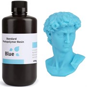Фотополимерная смола Elegoo Standard Resin Blue Голубая (1кг) 123920026