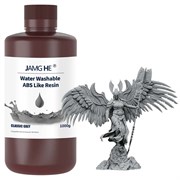 Фотополимерная смола JAMG HE ABS-Like Water Washable Grey Серый (1 кг) 549268344