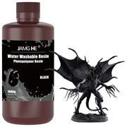 Фотополимерная смола JAMG HE Water Washable Plus Resin Black Черный 10K (1 кг) 592851567