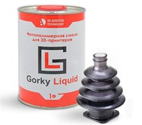 Фотополимерная смола Gorky Liquid Flex чёрная (1кг) 463161878