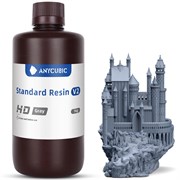 Фотополимер Anycubic Standard Resin V2 HD Gray Серый (1кг) 331006266