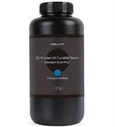 Фотополимер Creality Standard Rigid Plus Transparent Blue (прозрачный синий) (1 кг) 1489219517