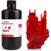 Фотополимер Elegoo Standard Clear Red Красный (1 кг) 993083972
