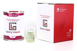Фотополимерная смола Gorky Liquid Reactive полупрозрачная (1кг) 1954790324