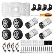 Шасси автомобиля-робота Yahboom Mini (2 слоя) 729622790