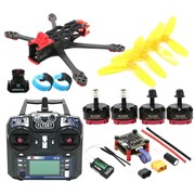 Дрон APEX 5 дюймов из углеродного волокна FPV (DC) I6X IA6B Betaflight F4 V3S PLUS FC BLHELI 45A 3-6S 4-в-1 ESC 2205 CW CCW 285275127