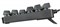 Клавиатура Oklick KeyBoard 969G SHOTGUN 1176616, цвет черный 2045419306