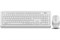 Клавиатура+мышь A4tech Клавиатура + мышь Fstyler FG1010 FG1010 WHITE, цвет белый 1552863320