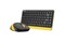 Клавиатура+мышь A4tech Клавиатура + мышь Fstyler FG1110 FG1110 BUMBLEBEE, цвет черный 1536668575