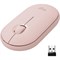 Мышь Logitech Pebble M350 910-005575, цвет розовый 172497081
