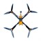 Квадрокоптер DarwinFPV Darwin129 7" Analog (PNP) 2051928296