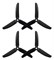 Пропеллеры Gemfan 5040 3-лопастные (Чёрный) (M5) (2CW+2CCW) 384974357