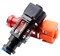 Хотэнд Haldis (HS) Red Lizard K1 V6 Black Черный (Алюминиевый нагревательный блок) 711877163